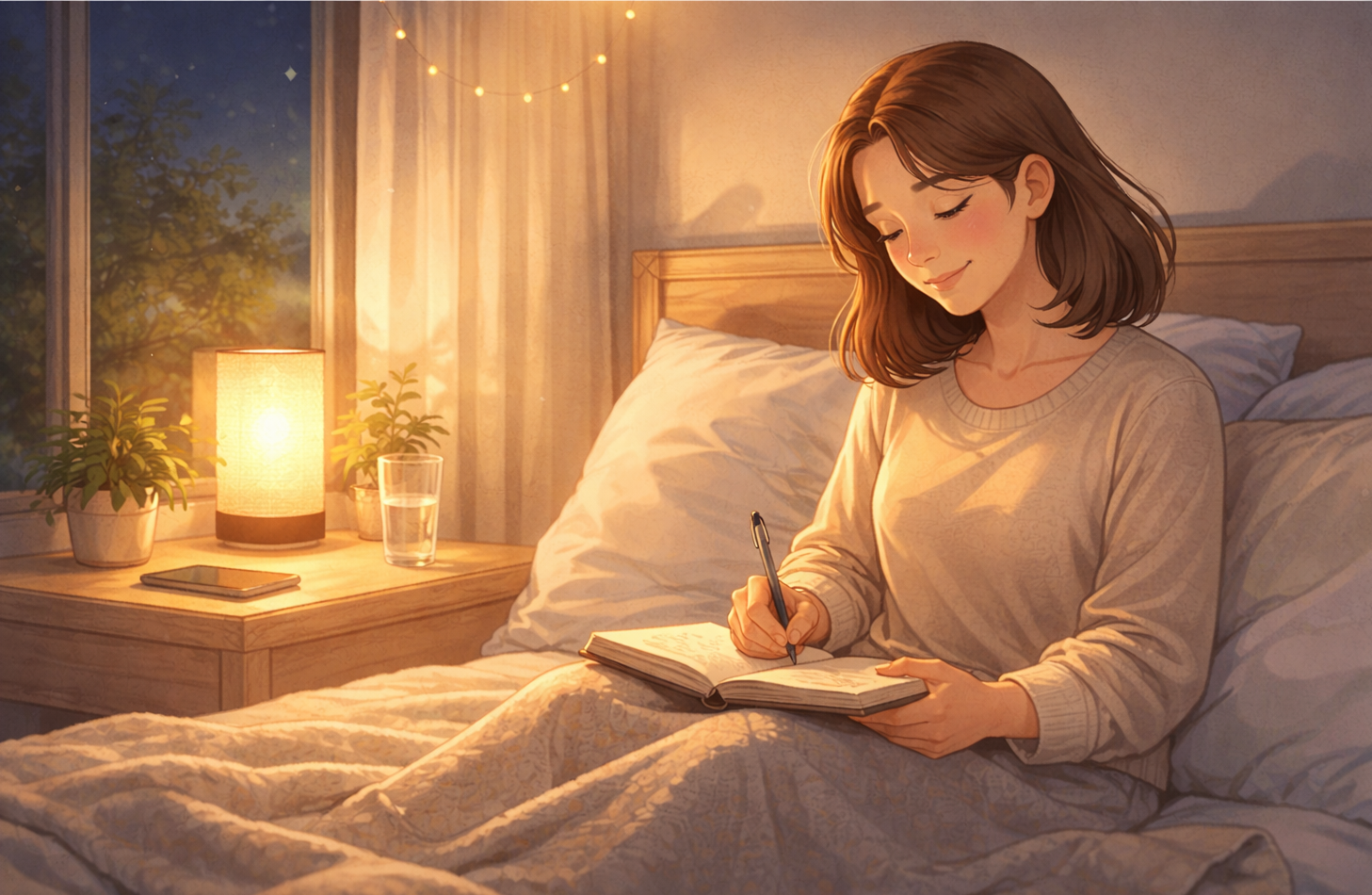 mental closure before sleep