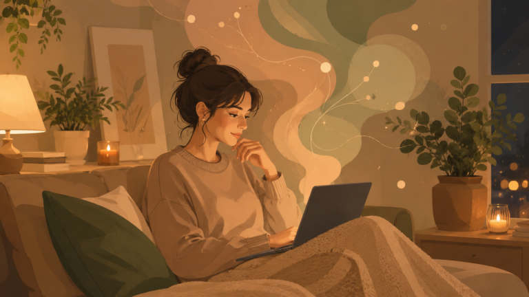 Reflecting before bed